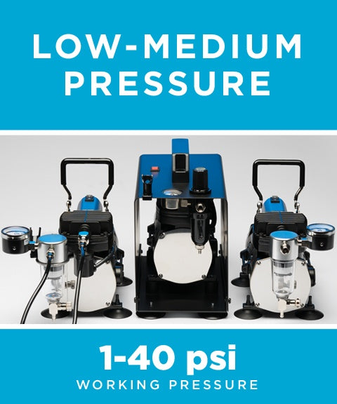 Iwata Low-Medium Pressure Output Compressors