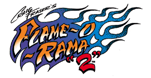 Flame O Rama 2 Airbrush Stencils by Craig Fraser