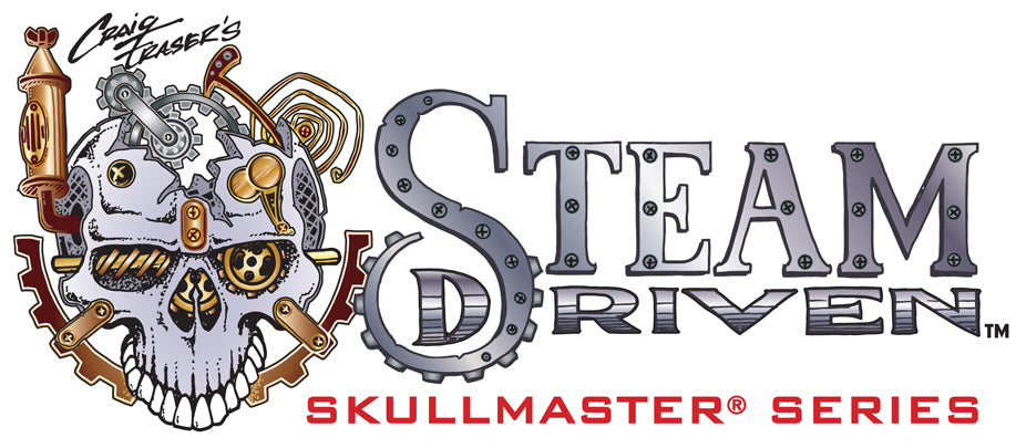 Steam Driven Skullmaster Series by Craig Fraser - Artool Stencils