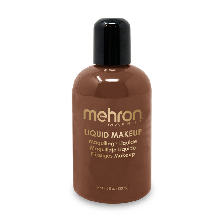 4oz Mehron Liquid Makeup Body Paint - Ebony