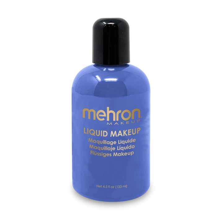 4oz Mehron Liquid Makeup Body Paint - Blue