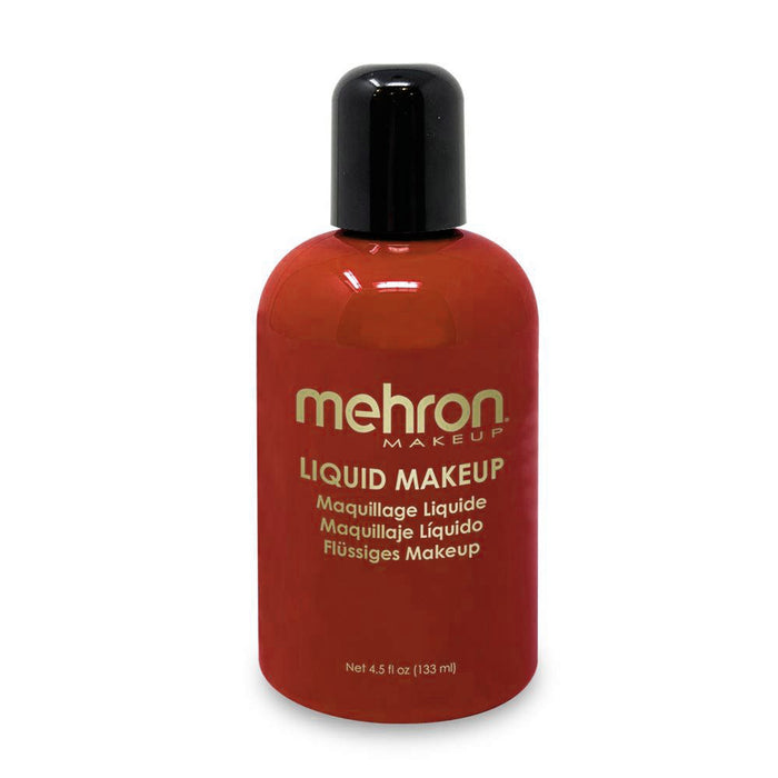 4oz Mehron Liquid Makeup Body Paint - Red