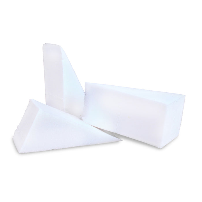 Mehron Non-Latex Triangular Foam Wedge - 6 Pack
