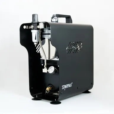 Harder & Steenbeck Ultra2024 Airbrush with SPARMAX TC620X Airbrush Compressor