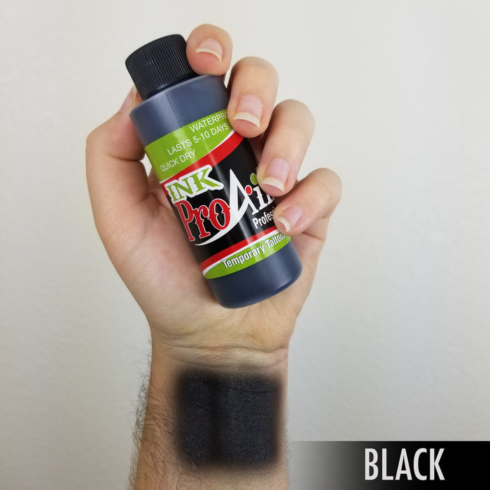 2oz ProAiir INK Alcohol-Based Airbrush Color - BLACK