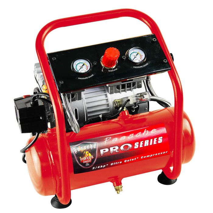 Paasche DC850R 3/4 HP Oilless Compressor with Tank