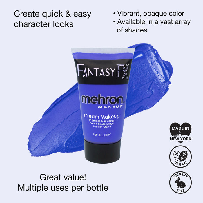 Mehron Fantasy FX™ Makeup (Water Based) 1oz - BLUE