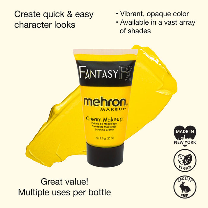 Mehron Fantasy FX™ Makeup (Water Based) 1oz - YELLOW