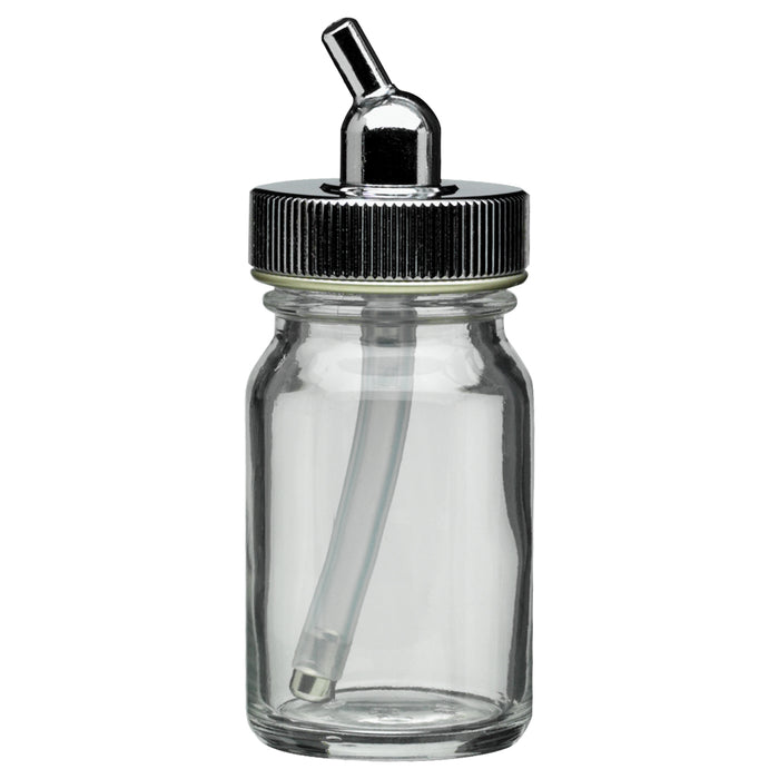 I4052 - 3/4oz Glass Bottle for Iwata Bottle Feed Airbrush