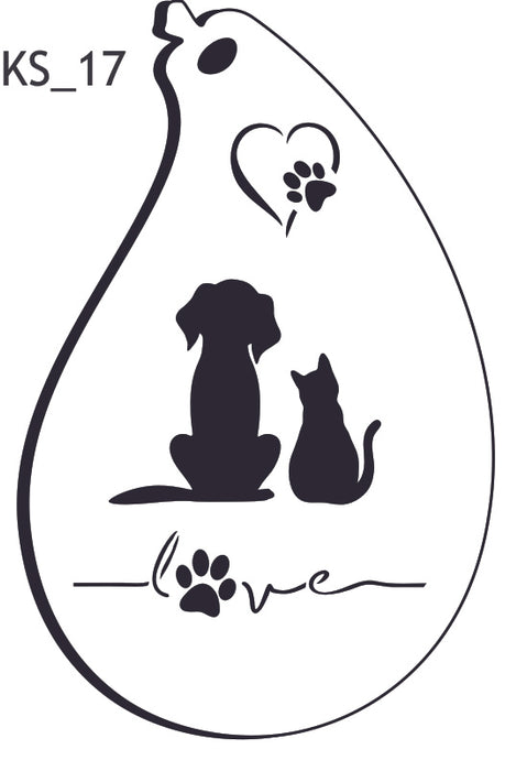 Safari Stencils - KS_17 Pet Love
