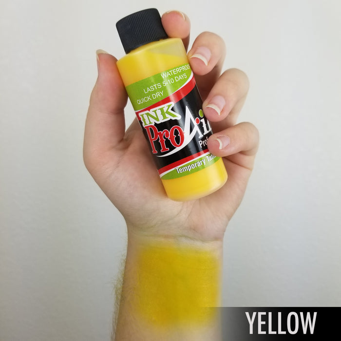 4oz ProAiir INK Alcohol-Based Airbrush Color - YELLOW