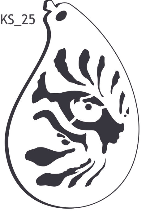 Safari Stencils - KS_25 Cheetah Eye