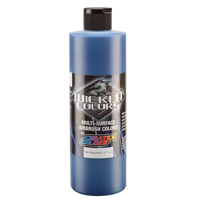 16oz Wicked Airbrush Color - W086 Opaque Phthalo Blue