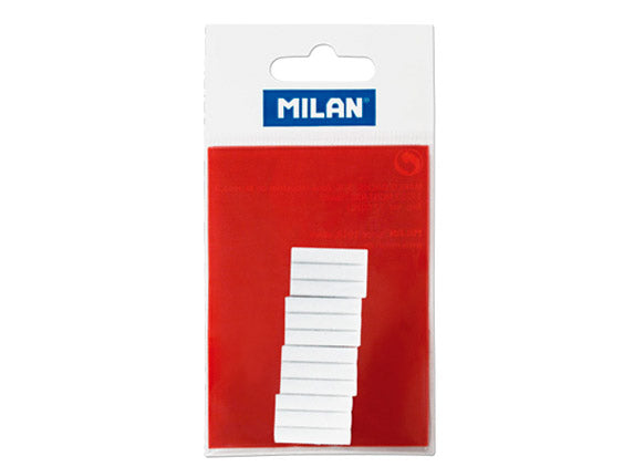 MILAN ELECTRIC ERASER WHITE REFILL CARDED