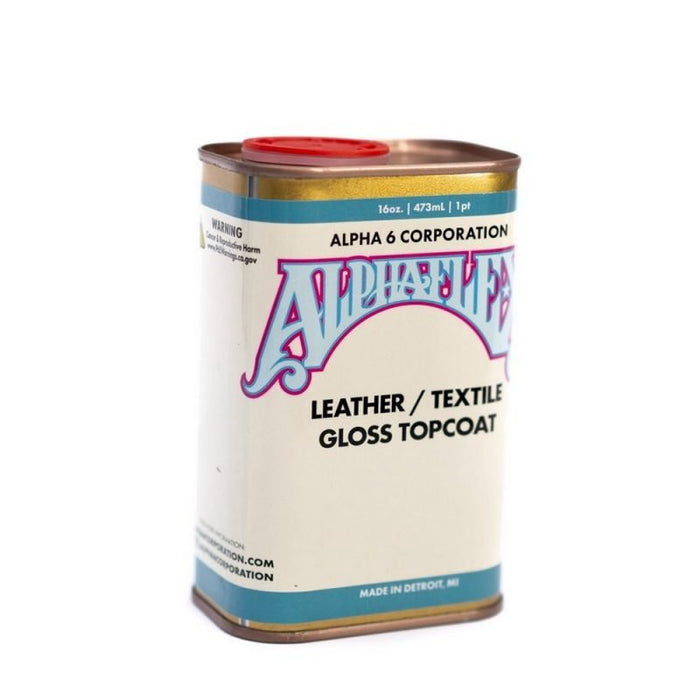16oz AlphaFlex Gloss Topcoat for Leather and Textile