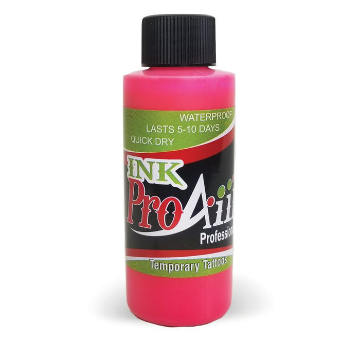 2oz ProAiir INK Alcohol-Based Airbrush Color - Fluorescent Hot Pink