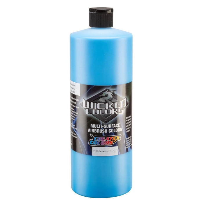 32oz Wicked Airbrush Color - W087 Opaque Daylight Blue