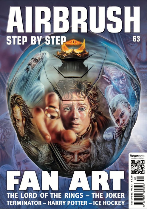AIRBRUSH STEP BY STEP MAGAZINE ISSUE #63