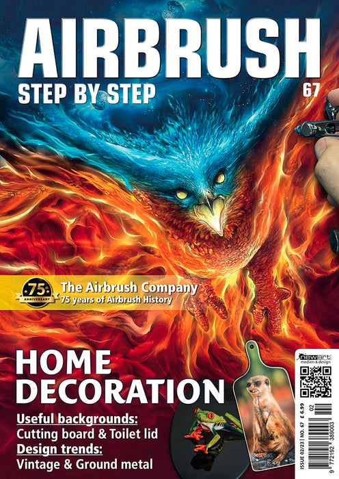 AIRBRUSH STEP BY STEP MAGAZINE ISSUE #67
