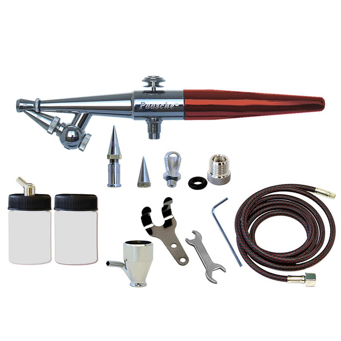 Paasche H-3MH Airbrush Kit - Single Action - Metal Handle