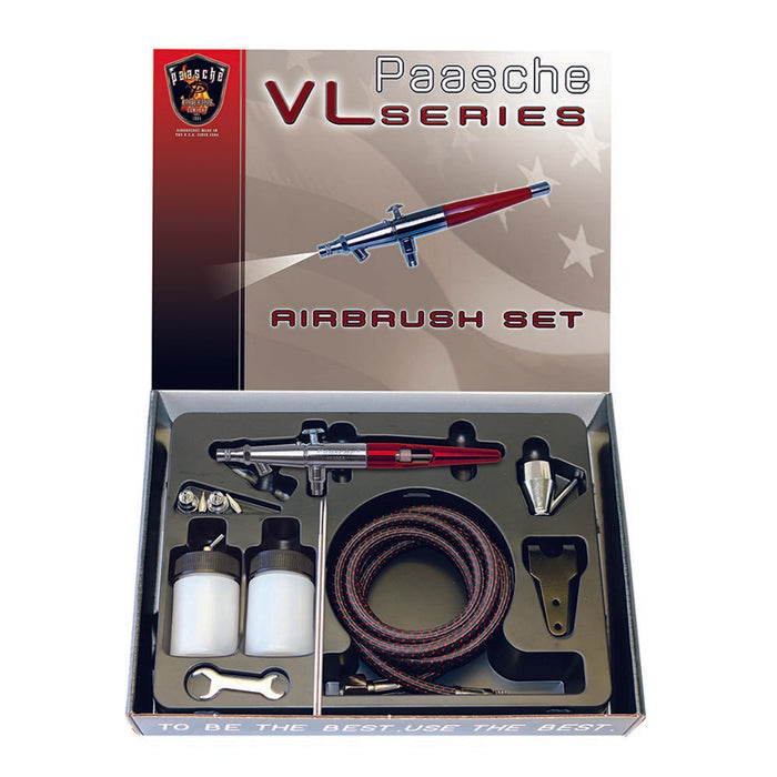 Paasche VLS-3MH Airbrush Set w/Metal Handle