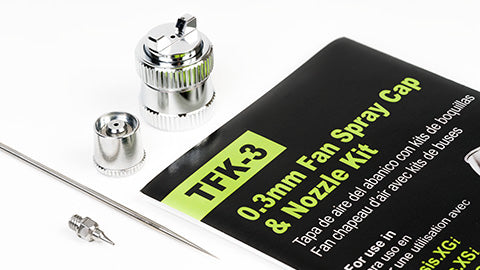 TFK-3 - Grex Fan Spray Cap with Nozzle Kit, 0.3mm