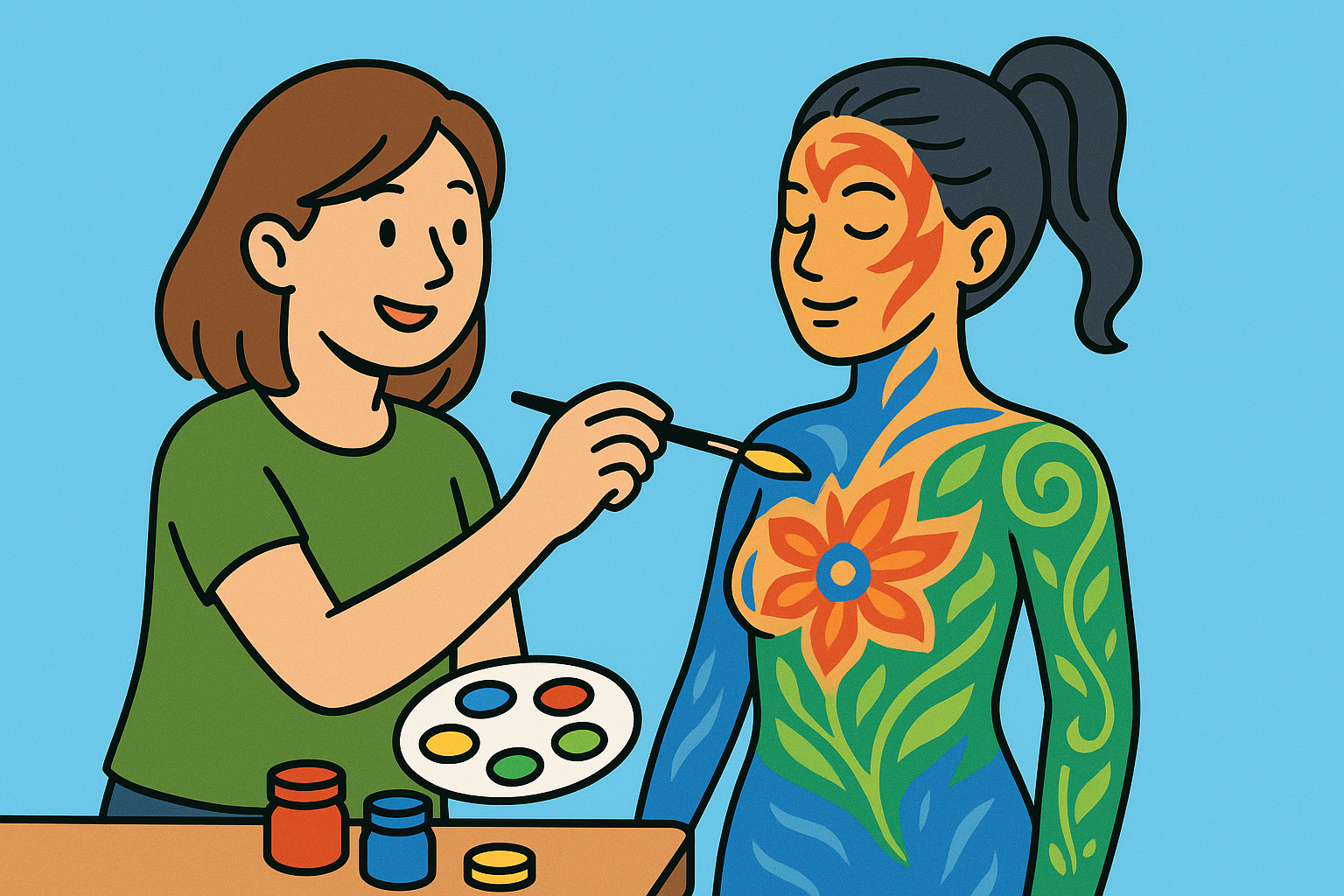 Water-Based vs. Alcohol-Based vs. Hybrid Body Paint: What’s the Difference?