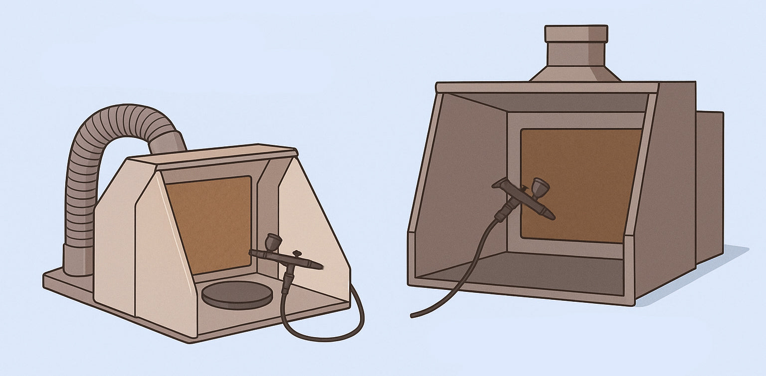 Choosing the Right Spray Booth for Airbrushing