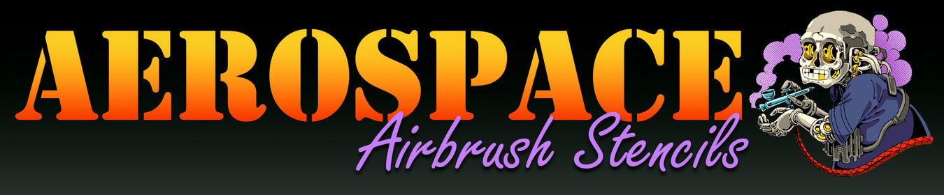 AEROSPACE Airbrush Stencils 