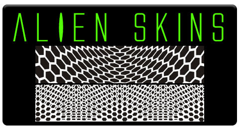 AEROSPACE Airbrush Stencils - Alien Skins ALS1 — Midwest Airbrush Supply Co