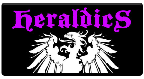 AEROSPACE Airbrush Stencils - <font color="FF33FF">Medieval Heraldics </font> 