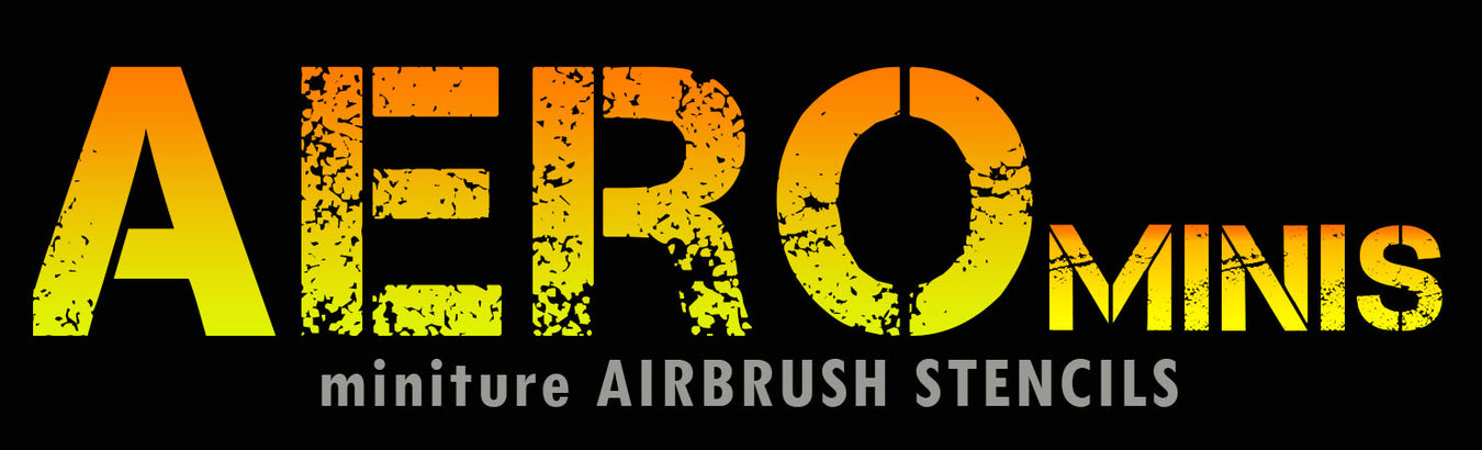 Aerospace Mini Airbrush Stencils