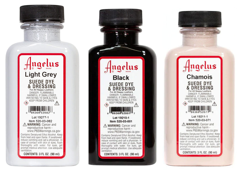 Angelus Dark Grey Suede Dye Suede And Nubuck Shoe Dye Angelus