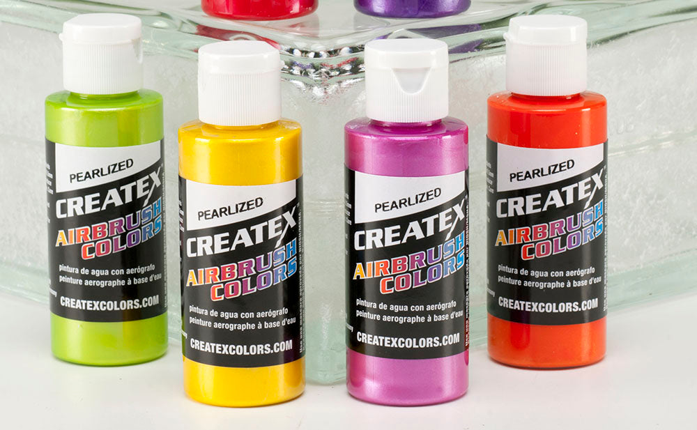 Createx Airbrush Colors -  Iridescent Colors