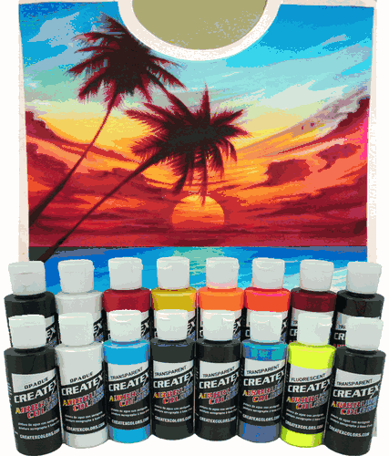 Createx Airbrush Colors Kits