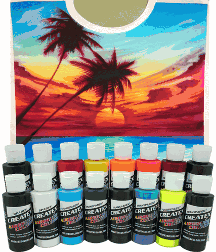 Creative Color Kit Createx Airbrush Colors Kits — Midwest Airbrush Supply Co