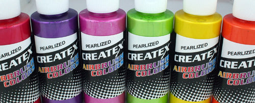 Createx Pearlizied Airbrush Colors