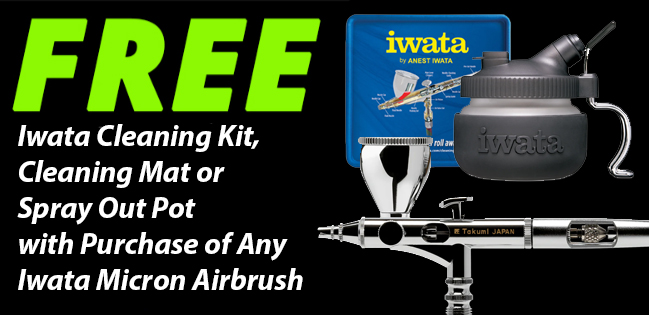 Iwata Custom Micron Airbrush Series — Midwest Airbrush Supply Co