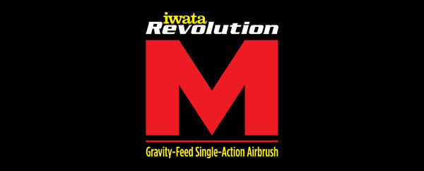 Iwata Revolution M-Series Airbrushes