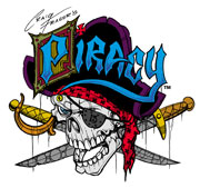 Piracy Artool Stencils by Craig Fraser