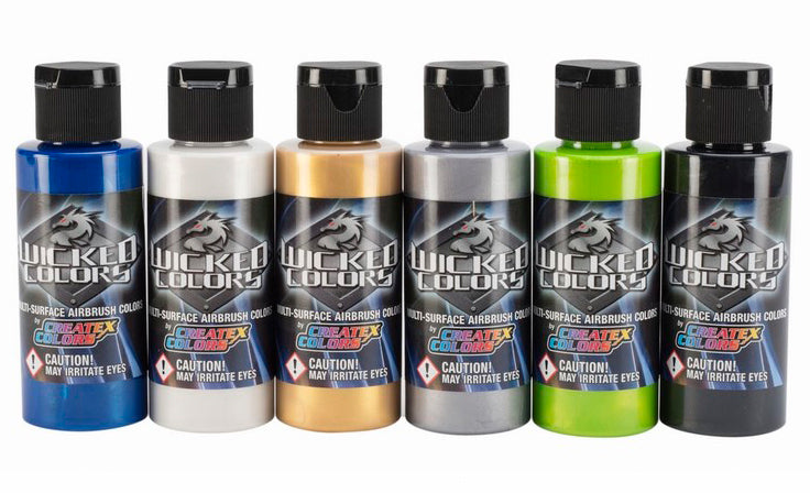 Wicked Pearl and Metallic Colors — Midwest Airbrush Supply Co