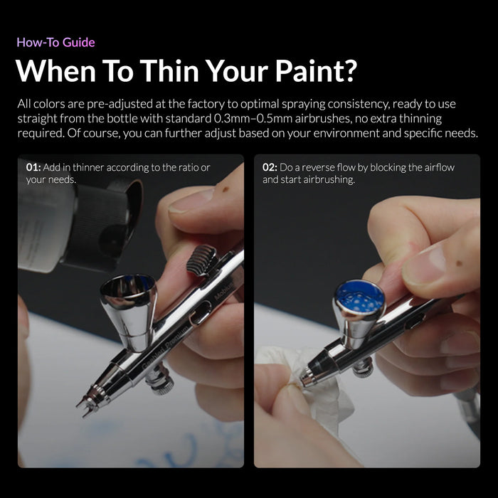 Kaleido KT101 Airbrush Thinner - 60ml