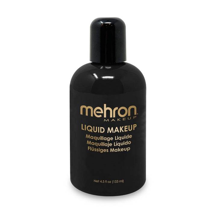 4oz Mehron Liquid Makeup Body Paint - Black
