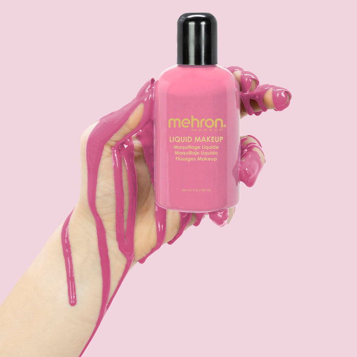 4oz Mehron Liquid Makeup Body Paint - Pink