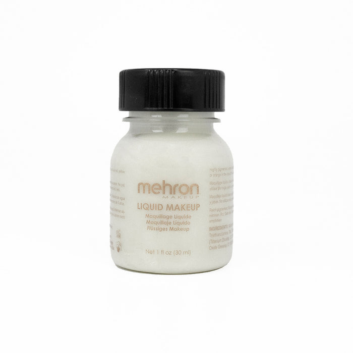 1oz Mehron Liquid Makeup Body Paint - White