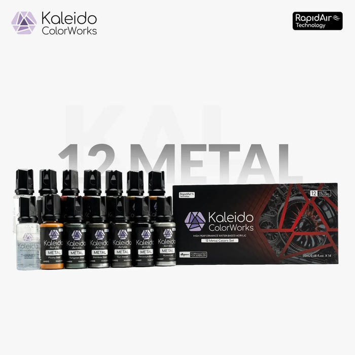 Kaleido 12 Color Metal Set