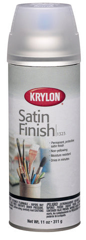 Krylon Artists Aerosol Satin Spray Finish 11oz - 1323