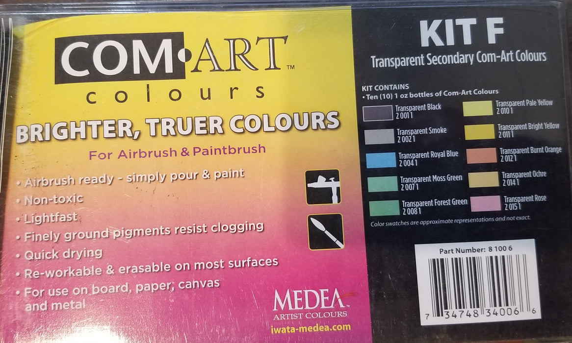 Com-Art Colours Transparent Kit F 81006