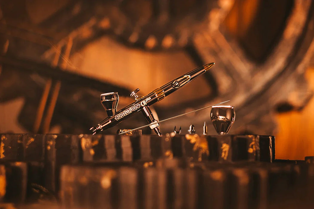 Harder & Steenbeck EVOLUTION 2024 CRplus 2 in 1 with Sparmax AC-27 Compressor