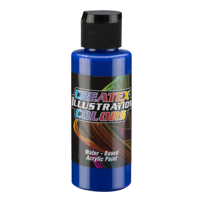 2oz Createx Illustration Color - 5640 Illustration Ultramarine Blue